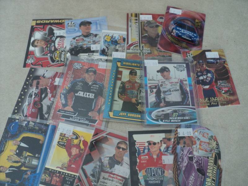 15 Nascar Star Cards...