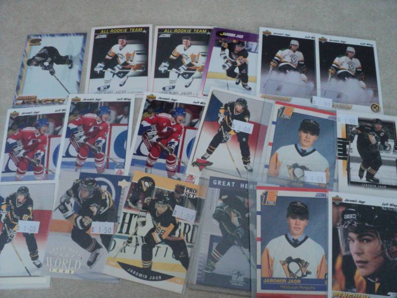 Jaromir Jagr Cards...