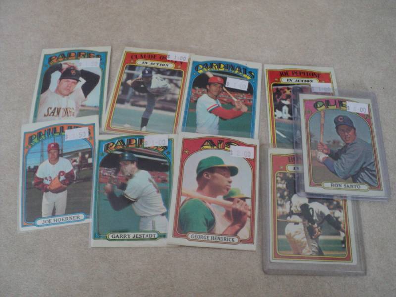 1972 Topps Baseball Cards...