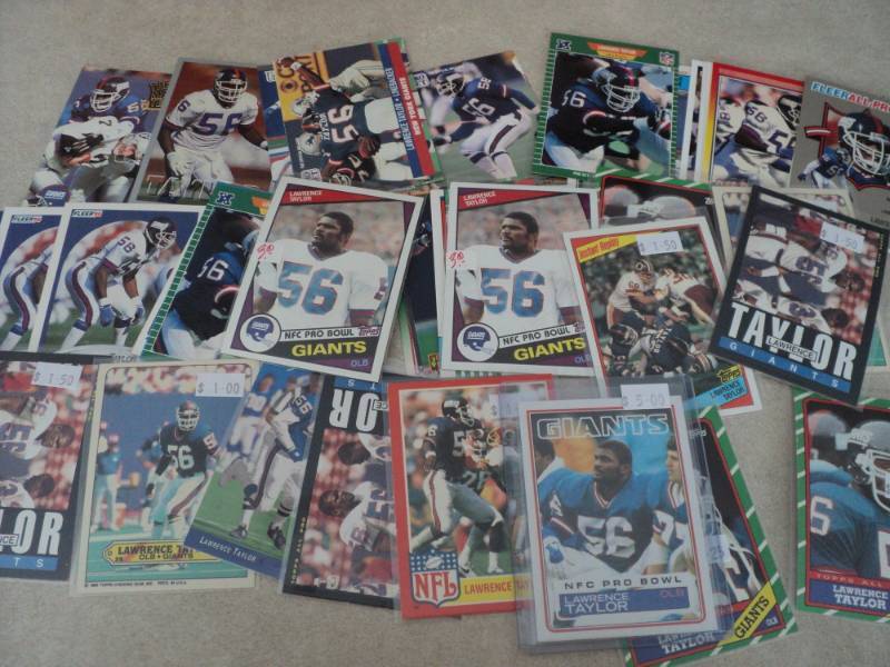 40 Lawrence Taylor Cards...