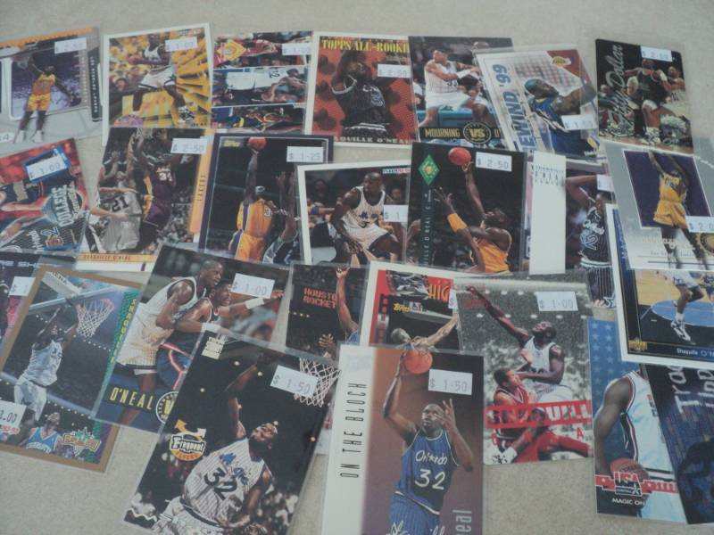 25 Shaquille ONeal Cards...