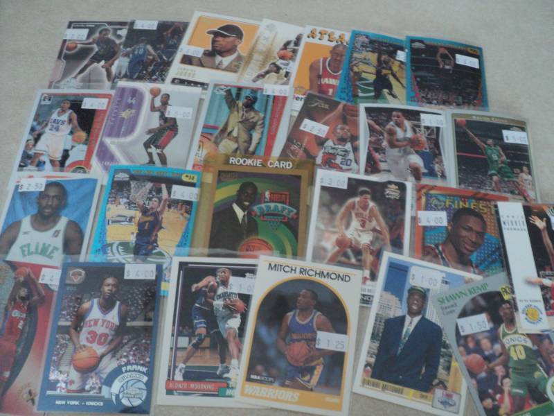 25 Basketball Rookie Cards...