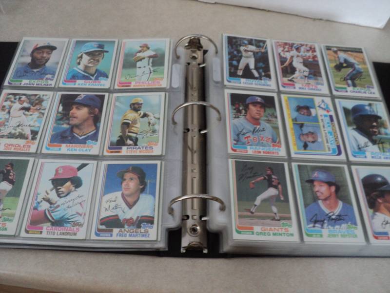 1982 Topps Baseball Cards...