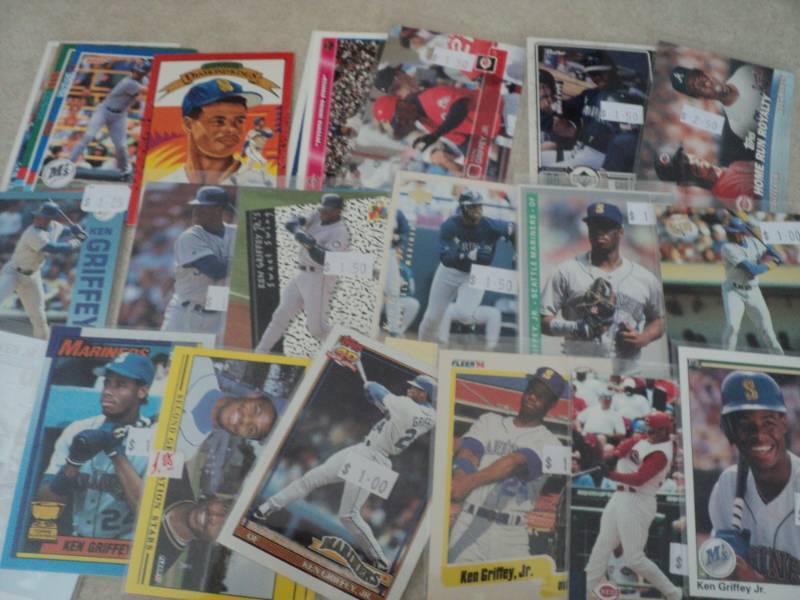 25 Ken Griffey Cards...