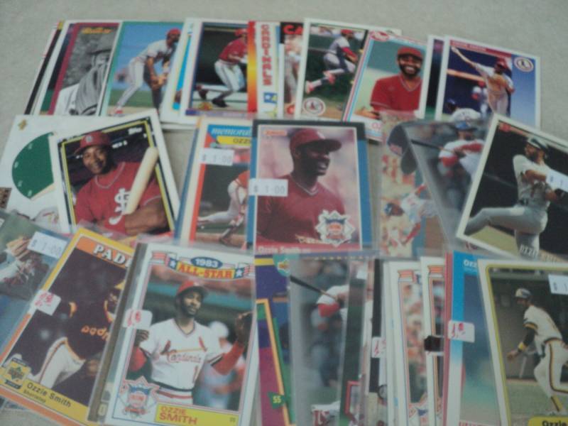 50 Ozzie Smith Cards...