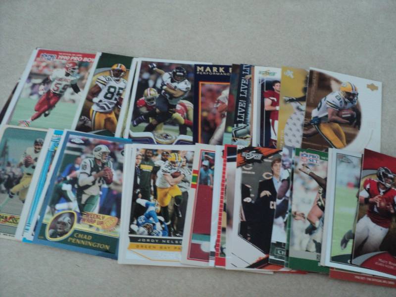 50 Football Star Cards...