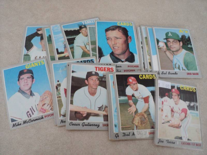 25 1970 Topps Cards...