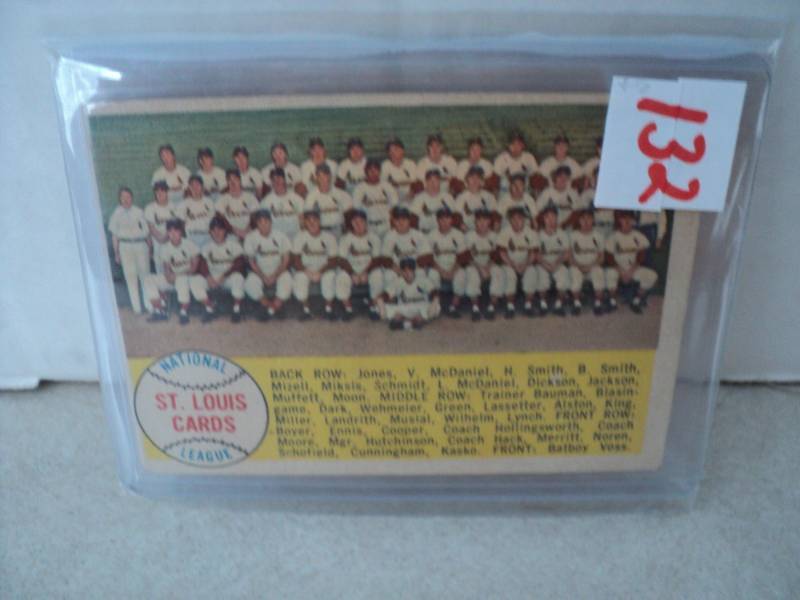 1958 Topps St. Louis Card...