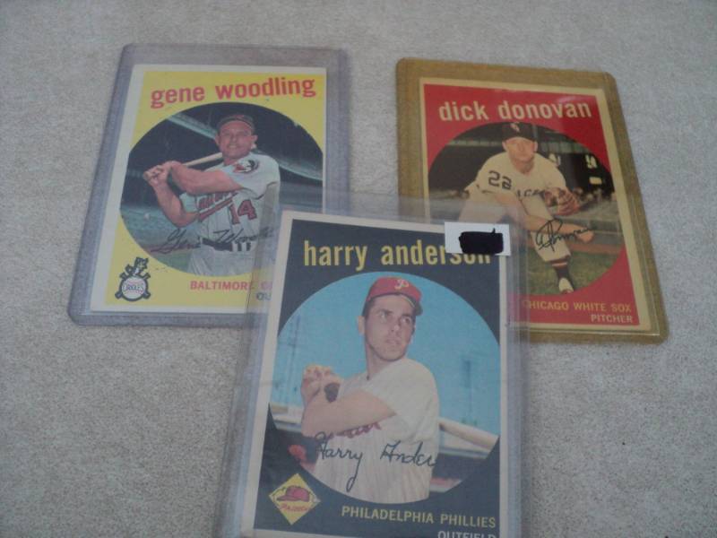 1959 Topps Baseball Cards...