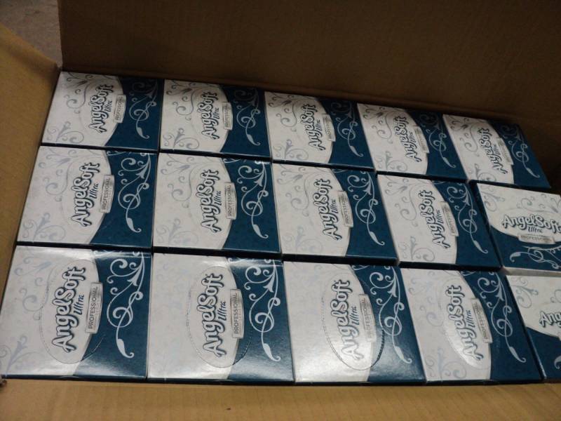 36 Boxes Angel Soft 2 ply Facial Ti...
