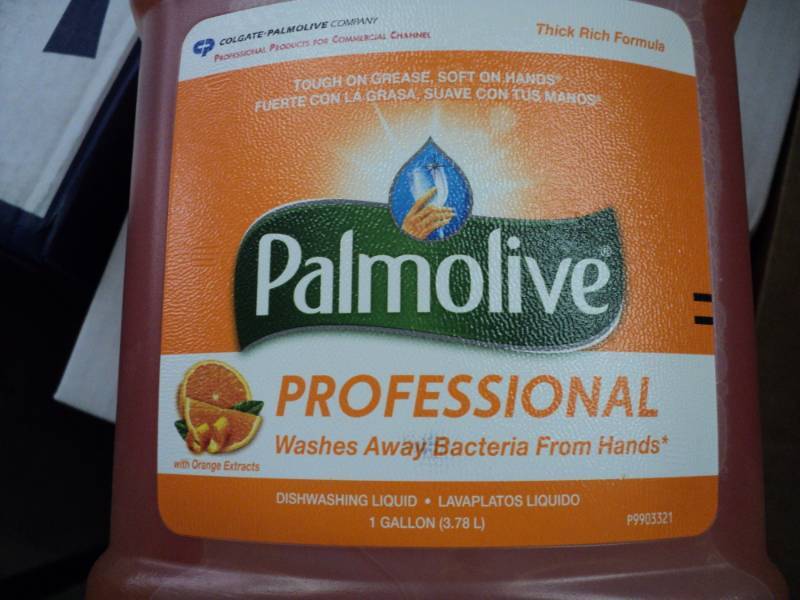 3 gallons Palmolive Dishwashing Liq...