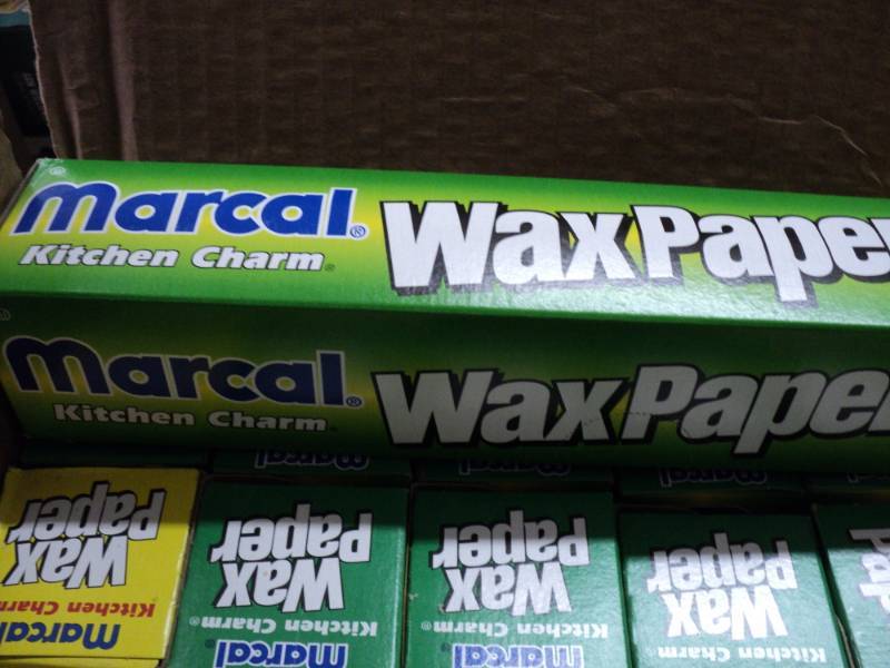Marcal Wax Paper- 75 sq. ft per box...