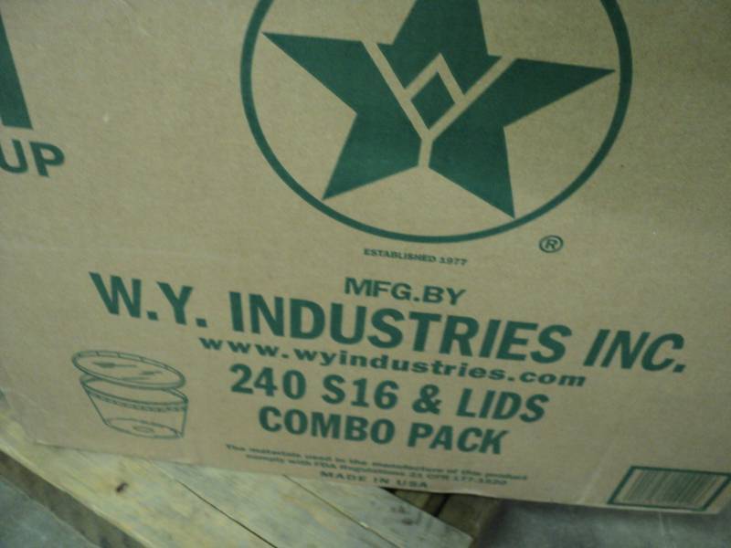 W.Y. Industries Box of 240 Containe...