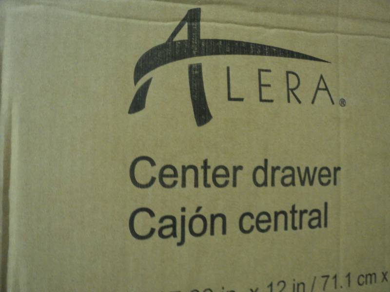 Alera Center Drawer and 3 x 4 Qu...