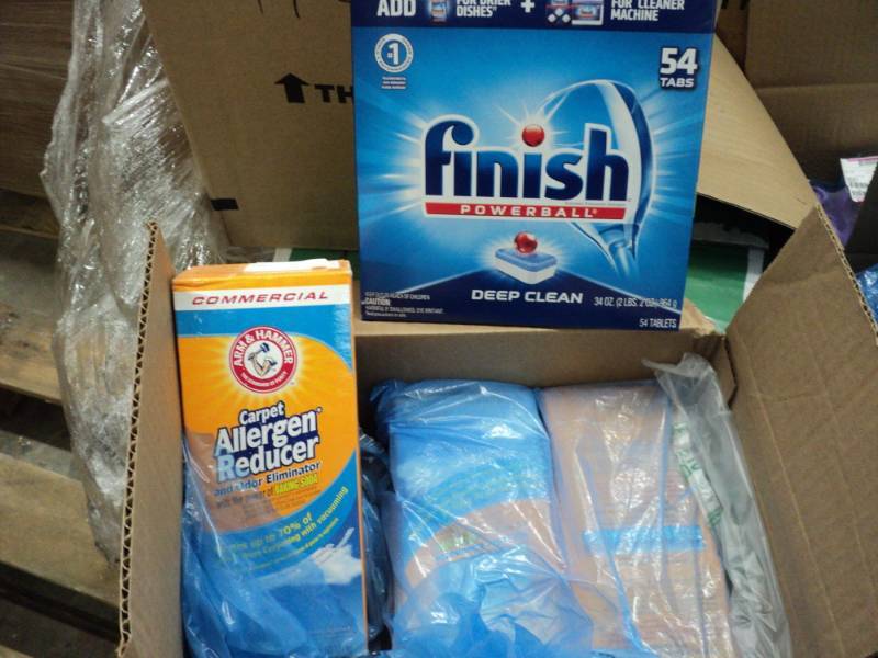 1 Box Finish Dishwasher Tablets and...