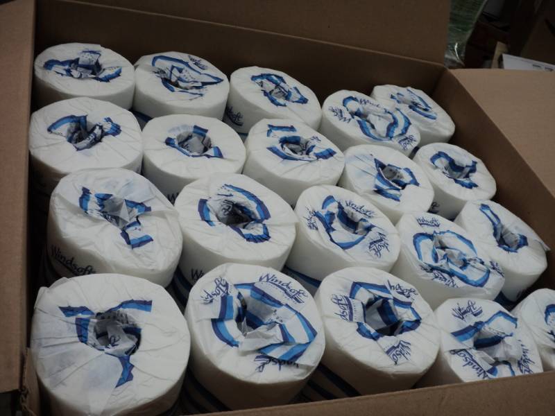 100 Rolls of 2 ply Windsoft Toilet ...