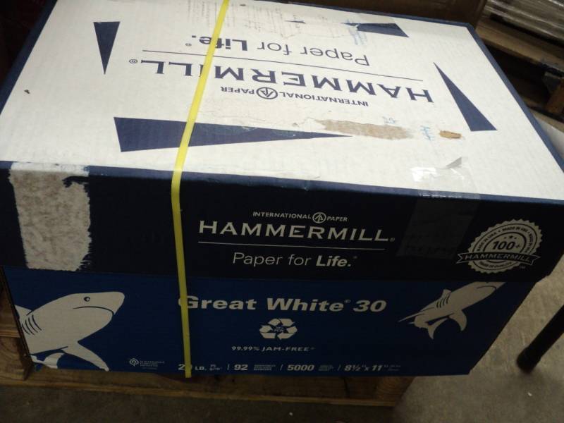 Hammermill box of 5000 Sheets 8.5 x...