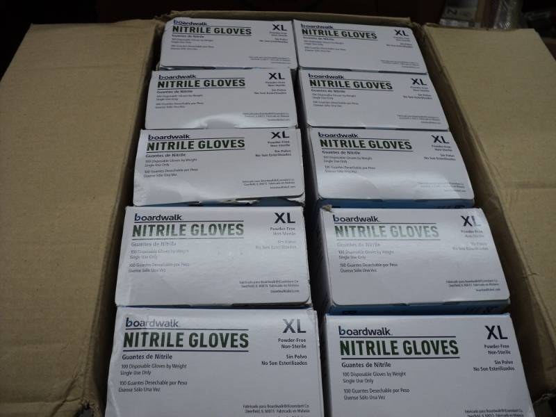1000 Boardwalk Nitrite Gloves size ...