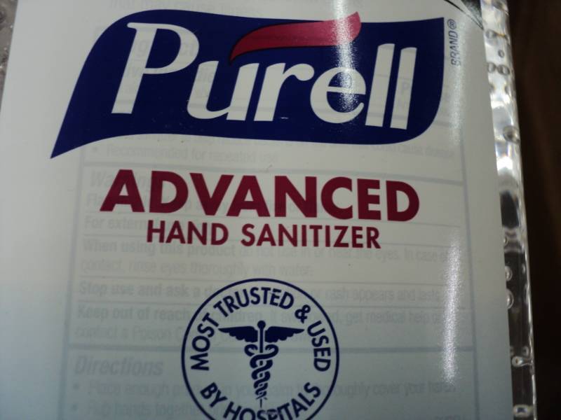 4 Bottles Purell Hand Sanitizer 67....