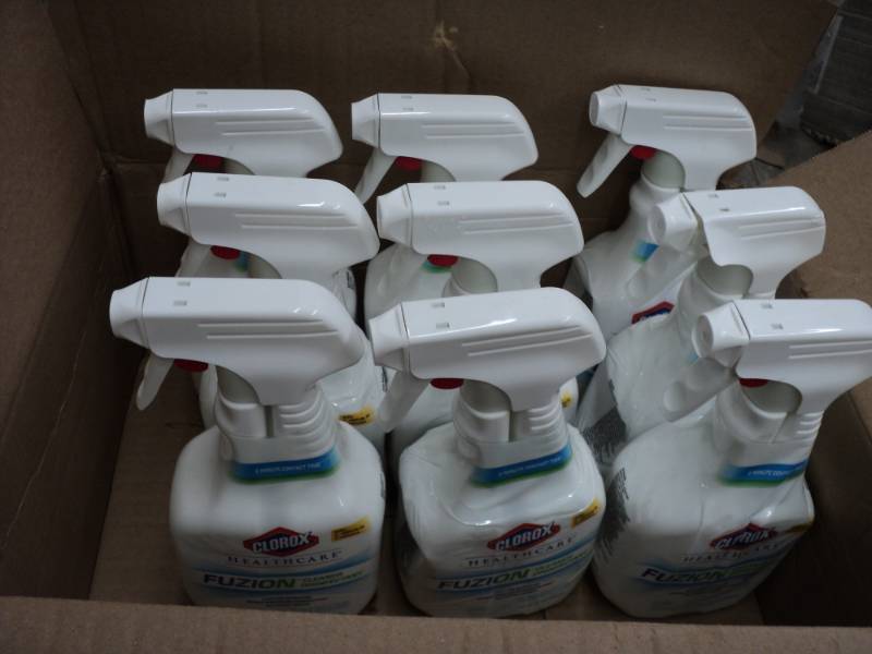 9 Bottles Clorox Healthcare Fuzion ...
