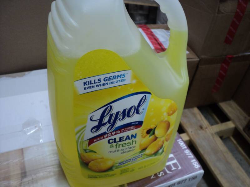 3 Jugs Lysol Multi Surface Cleaner...