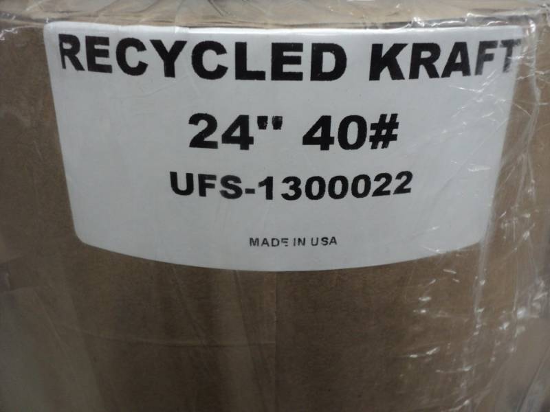 Roll of 24 wide Kraft Brown Paper...