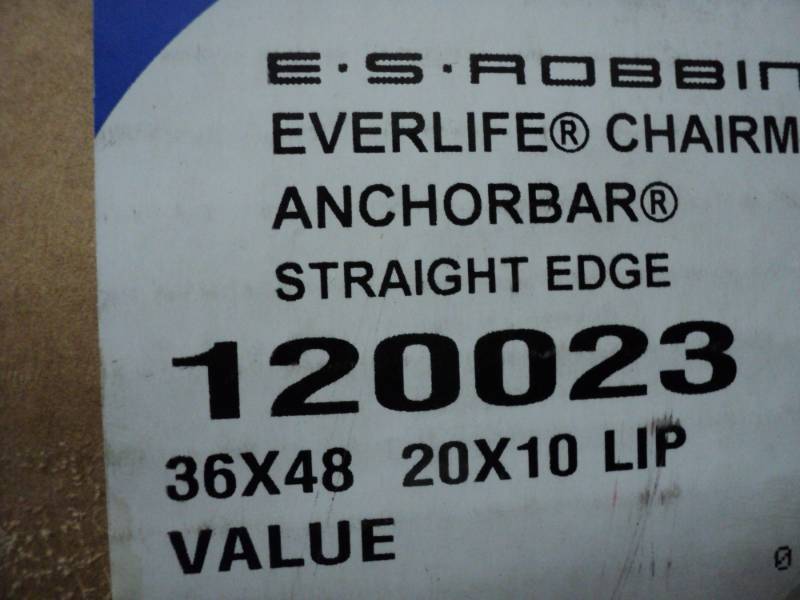 Ever life Chairmat Straight Edge 36...