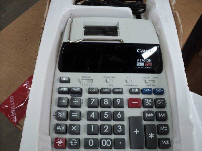 Canon P170 DH Calculator- electric...
