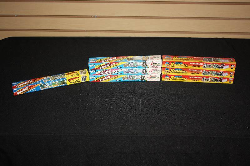lot 42 image: Lot of 7 Sets of Topps Micro (one incomplete)
