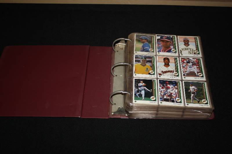 lot 52 image: 1989 Upper Deck Baseball Partial Set (Complete Minus Griffey)