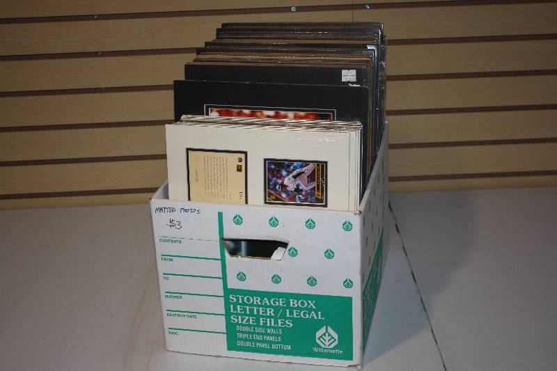 lot 59 image: Lot of 53 Matted Photos. Various Sports and Players