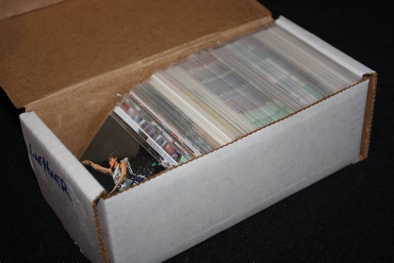lot 63 image: Lot of 235 Christian Laettner Basketball Cards