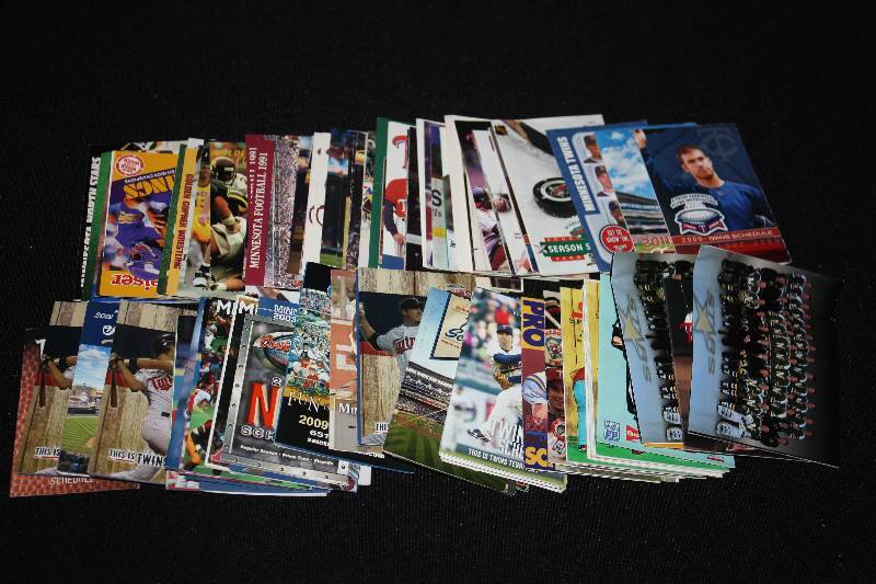 lot 93 image: Lot of 80 Pocket Schedules