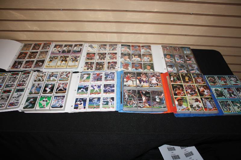 lot 96 image: Lot of 11 Folders with Ultra Pro 9 Pocket Pages