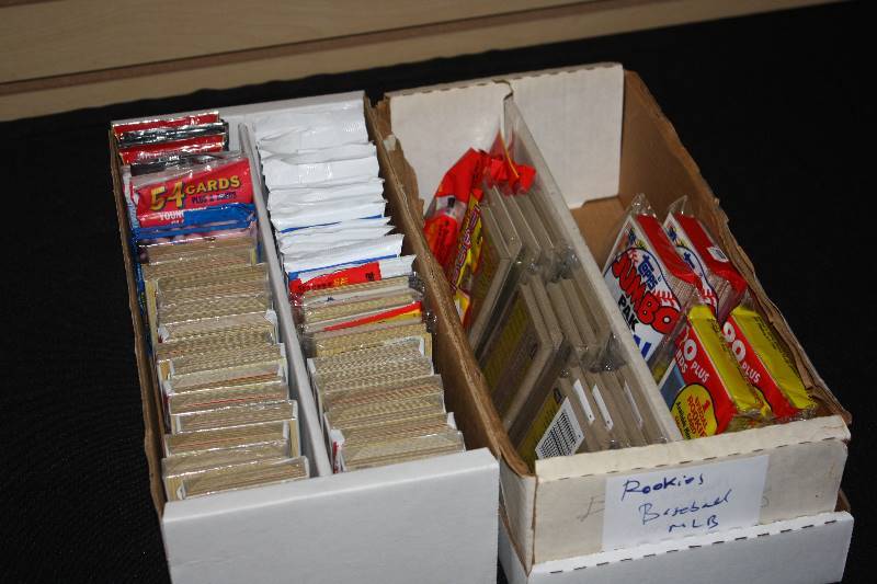 lot 98 image: Lot of 70 Unopened Packs of Sports Cards