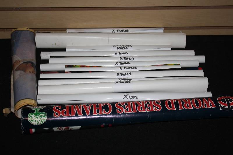 lot 133 image: Lot of 12 Low Grade Posters