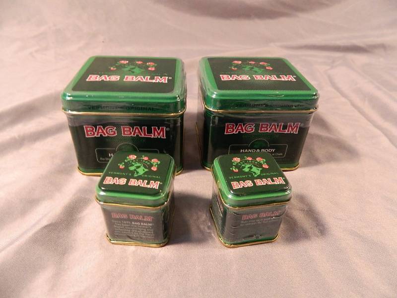 lot 44 image: 4 New Tins of Bag Balm