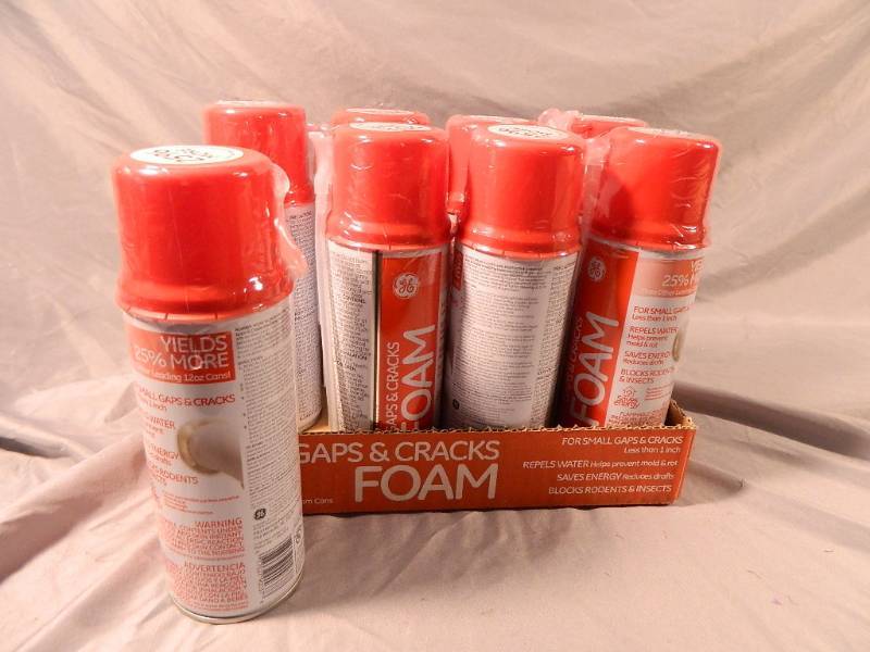 lot 69 image: New Case of Gaps and Cracks Foam