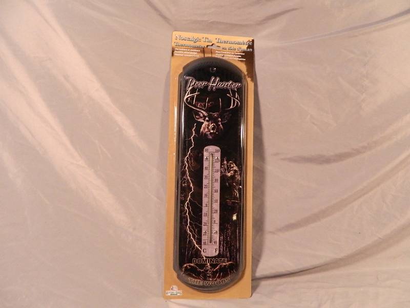 lot 76 image: New Deer Hunter Nostalgic Thermometer