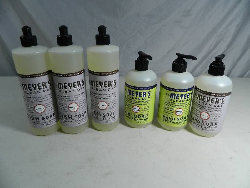 lot 96 image: New Mrs Meyers Soaps