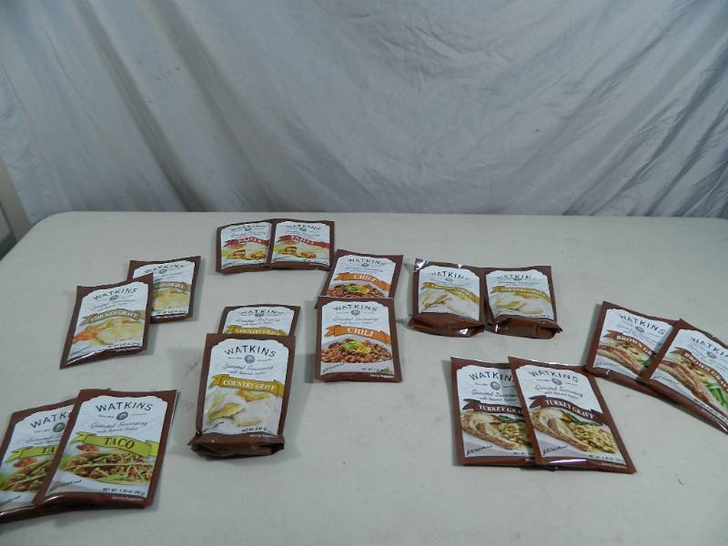 lot 101 image: 16 New Watkins FoodSeasoning Packets