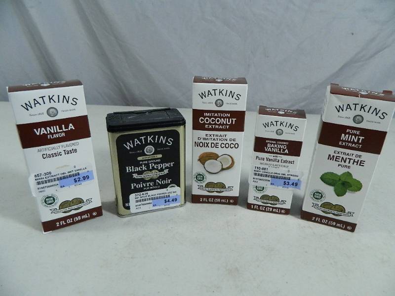 lot 106 image: New Watkins Spices and Flavoring