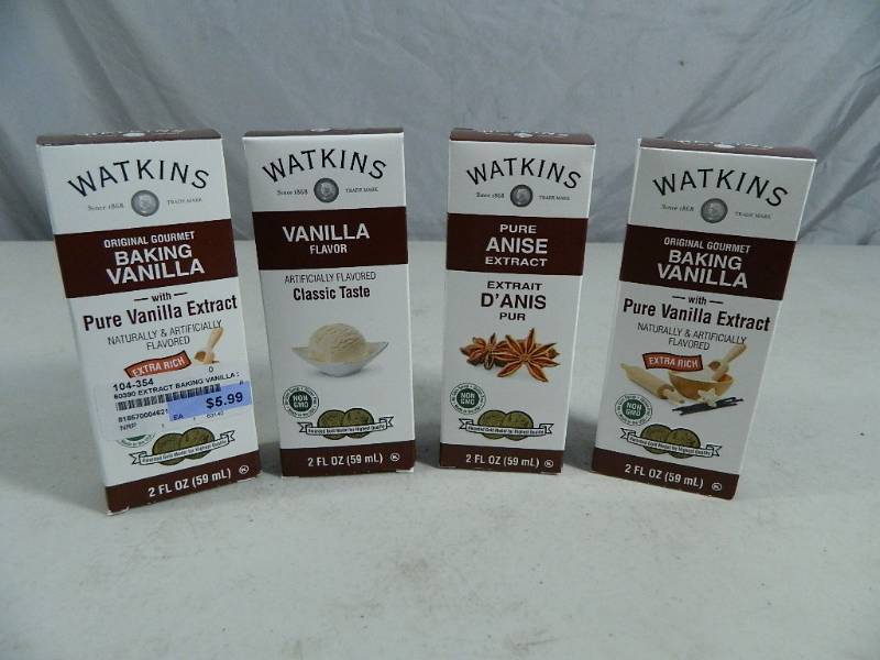 lot 109 image: New Watkins Extracts and Flavoring