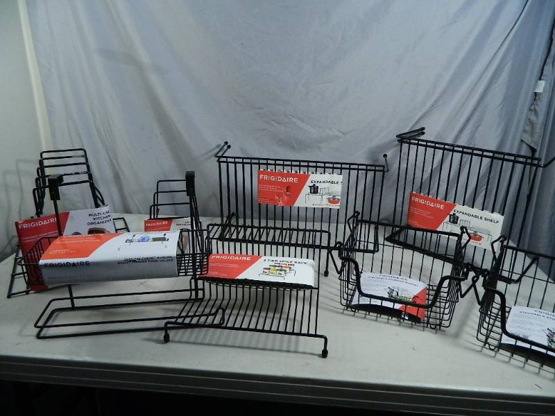 lot 132 image: New Metal Frigidaire Organizers