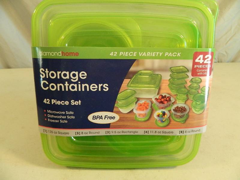 lot 167 image: New 42 Piece Set of Storage Containers