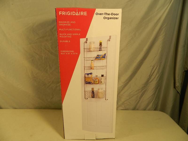 lot 221 image: New Frigidaire Over The Door Organizer