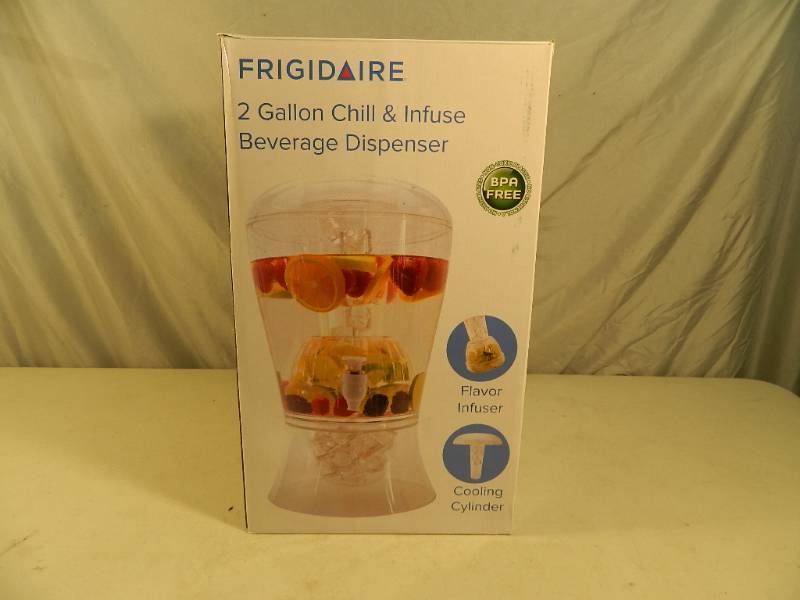 lot 224 image: New Frigidaire Chill and Infuse Beverage Dispenser