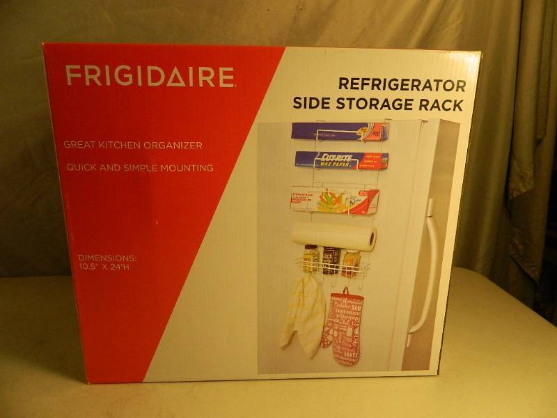 lot 226 image: New Frigidaire Refrigerator Side Storage Rack