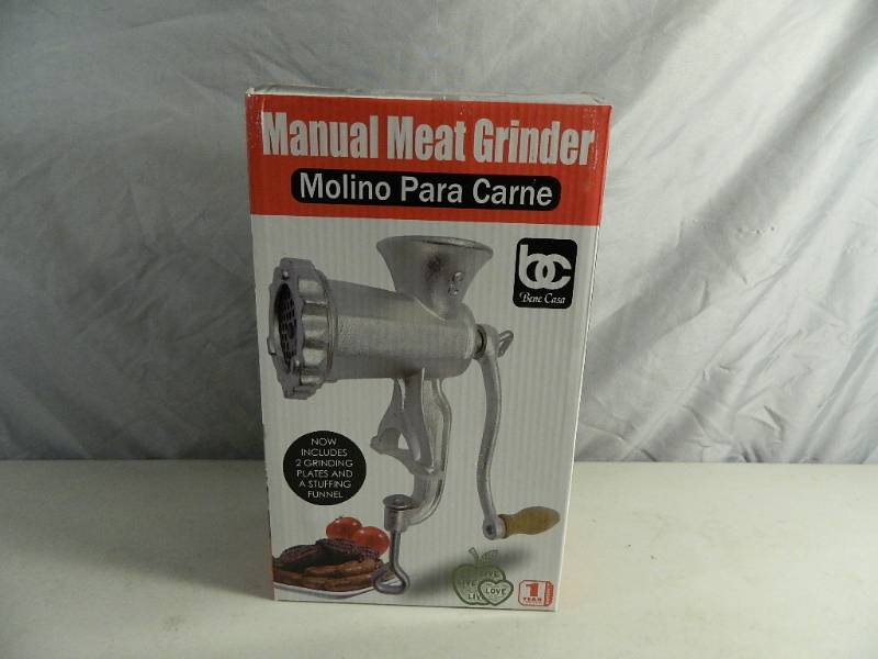 lot 248 image: New Cast Iron Meat Grinder
