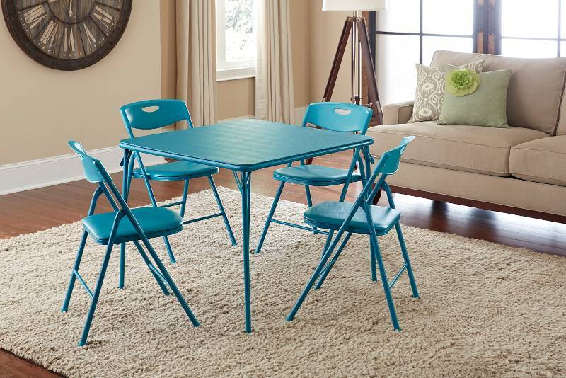 lot 2A image: New Cosco 5 Piece Table and Chair Set